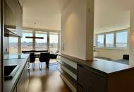 Tolle Penthouse-Designerwohnung mit zwei Terrassen und traumhaftem Fernblick Nähe Gasometer