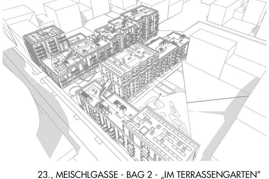 Praxiszentrum im Projekt Terrassengarten, Gewerbeobjekt-miete, 9.000,00,€, 1230 Wien 23., Liesing