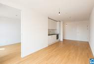 Sonnwendviertel: 1-Zimmer-Wohnung mit Balkon im 12. OG – Fitnessraum, Co-Working &amp; Rooftop-Terrasse inklusive!