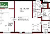 Ab sofort: Attraktive 2-Zimmer-Wohnung mit durchdachtem Grundriss in 1180 Wien – Staudgasse 84