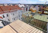 Wohnen mit Schlossblick! Exklusive Dachgeschoss-Perle mit viel Grün und Privatsphäre + 3 Zimmer + Nachhaltige Erdwärme + Höchste Qualität!