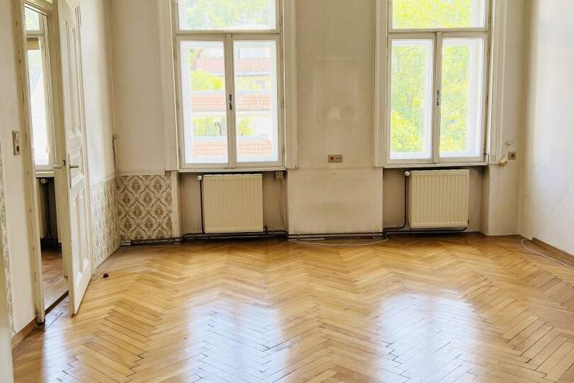 Gelegenheit: Sanierungsobjekt - 2 Zimmer Altbau in Ruhelage mit phantastischem Ausblick, Wohnung-kauf, 199.000,€, 3002 Sankt Pölten(Land)