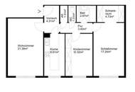 Attraktive Anlagechance: Stilvolle 3-Zimmer-Wohnung im grünen Baumgarten