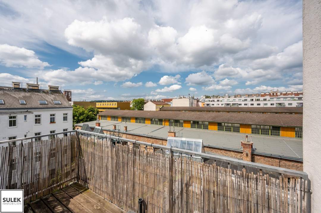 Perfekt geschnittene Dachgeschosswohnung mit sonniger Terrasse &amp; Klimaanlage!