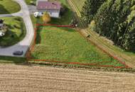 Sonniger Baugrund in absolut ruhiger Lage am Ende einer Sackgasse!