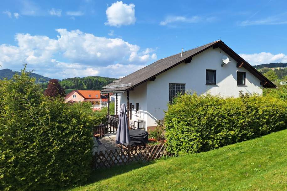 Großzügiges Wohnhaus mit herrlicher Aussicht - Ortszentrum Semriach, Haus-kauf, 369.000,€, 8102 Graz-Umgebung