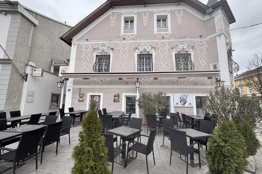 Café-Bistro-Bar mit Schanigarten in Top Lage, Gewerbeobjekt-miete, 4320 Perg