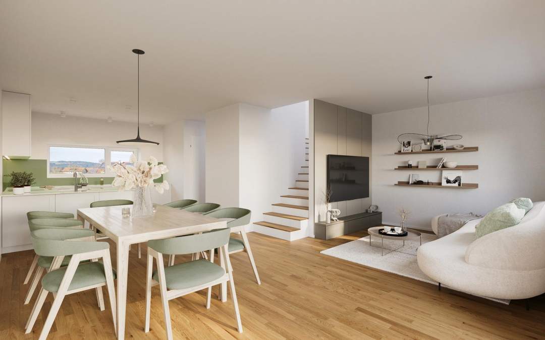 SonnenQuartier 2.0 - Mittelreihenhaus in hochwertiger Bauweise und Tiefgarage in Neumarkt am Wallersee