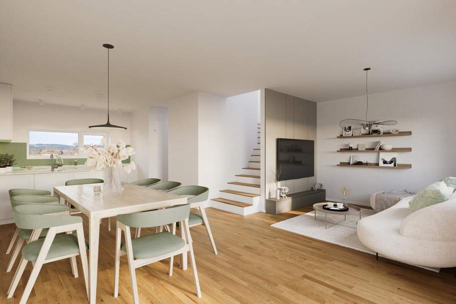 SonnenQuartier 2.0 - Mittelreihenhaus in hochwertiger Bauweise und Tiefgarage in Neumarkt am Wallersee, Haus-kauf, 620.900,€, 5202 Salzburg-Umgebung