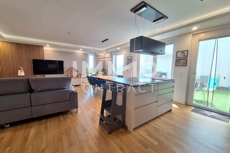 Exklusive Maisonettewohnung mit Gartenfeeling – 4 Zimmer auf ca. 118 m² mit 50 m² Terrasse, Wohnung-kauf, 550.000,€, 1210 Wien 21., Floridsdorf