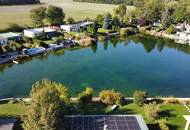 Eigengrund! Ruheoase 15 min von Wien: Bungalow am Badesee, ganzjährig bewohnbar