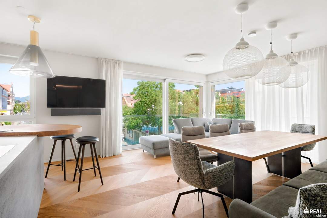 Modernes und exklusives Wohnen im VITANEUM – 3-Zimmer-Wohnung in Klagenfurt!