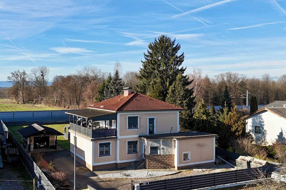 Modernisiertes Ein- bis Zweifamilienhaus auf großzügigem Grund in sonniger Lage in Werndorf!, Haus-kauf, 597.080,€, 8402 Graz-Umgebung