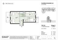 charmante 3-Zimmer Anlegerwohnung mit bodentiefen Fenstern und 2 Balkone >> Top Anbindung