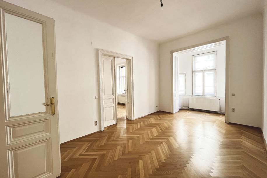 Moderne Altbauwohnung mit 4,5 Zimmern im 3. Bezirk, Wohnung-miete, 2.860,08,€, 1030 Wien 3., Landstraße