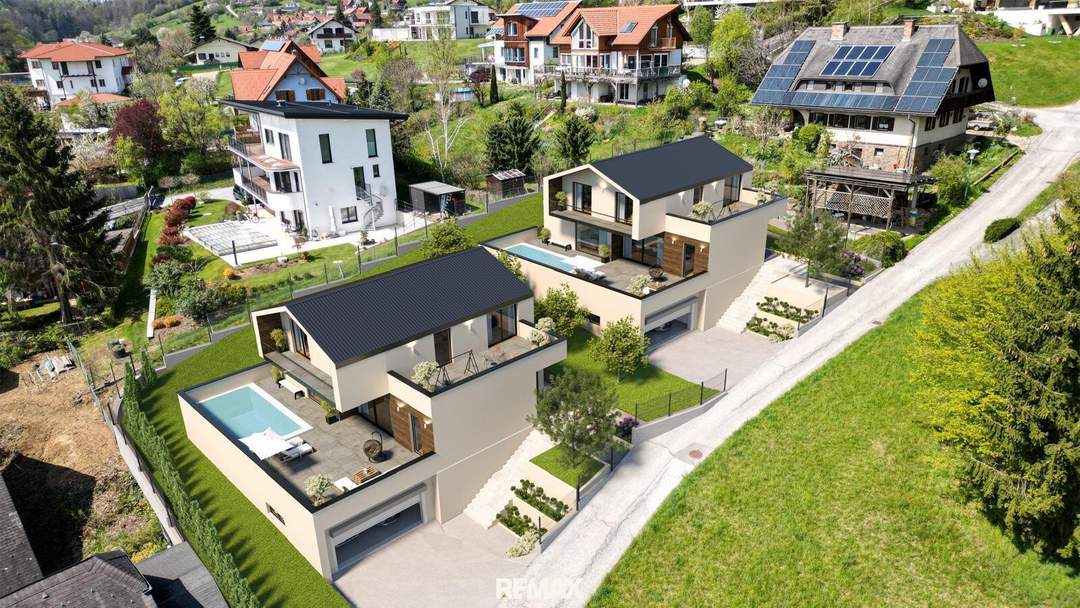 Ihr Traumhaus ist schon geplant – Sonniges Grundstück mit genehmigtem Luxusprojekt