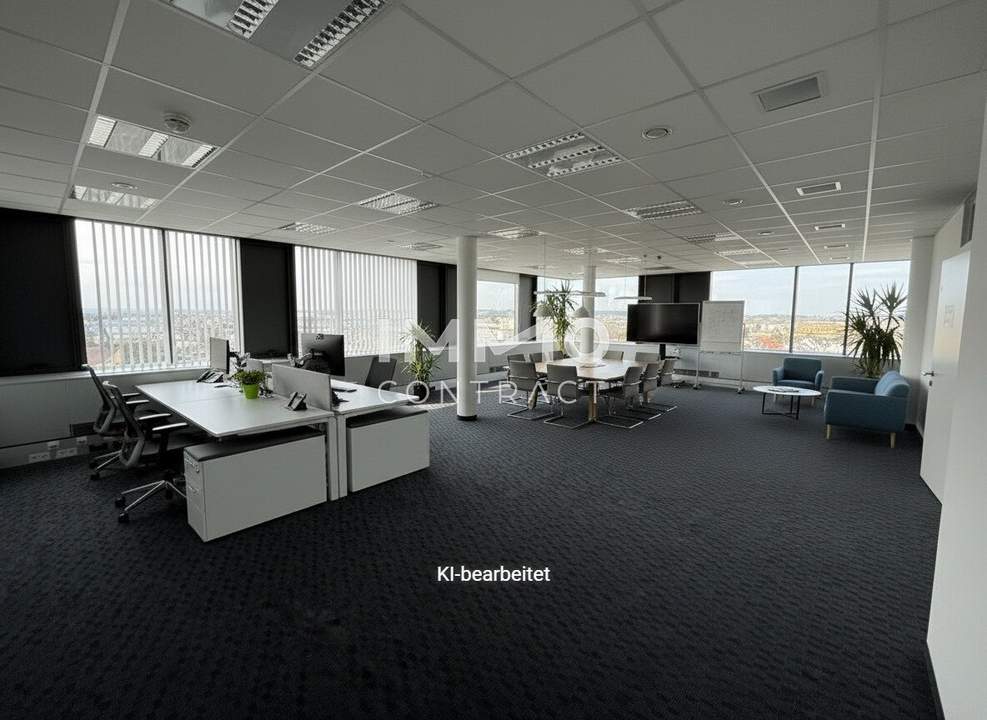 Penthouse-Büro mit Weitblick- Arbeiten über den Dächern von Wels!