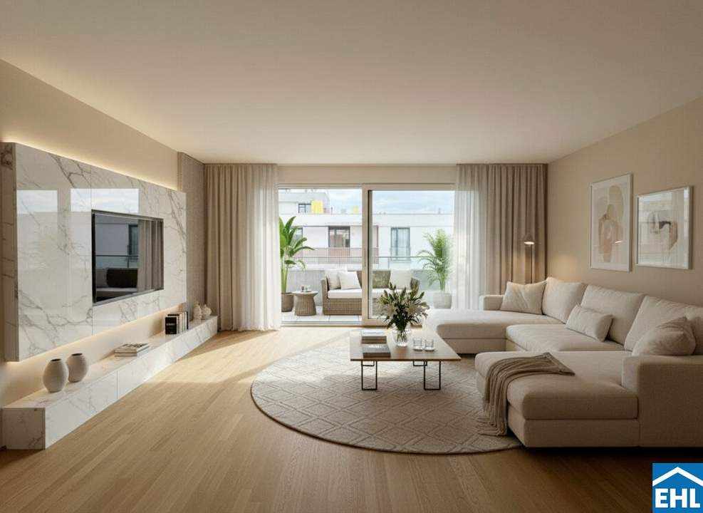 Stadtnah. Lichtdurchflutet. Mit Balkon und Stil.