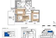 Erstbezug mit großer Terrasse &amp; Klimaanlage – moderne 2-Zimmer-Wohnung nahe der U2-Aspernstraße