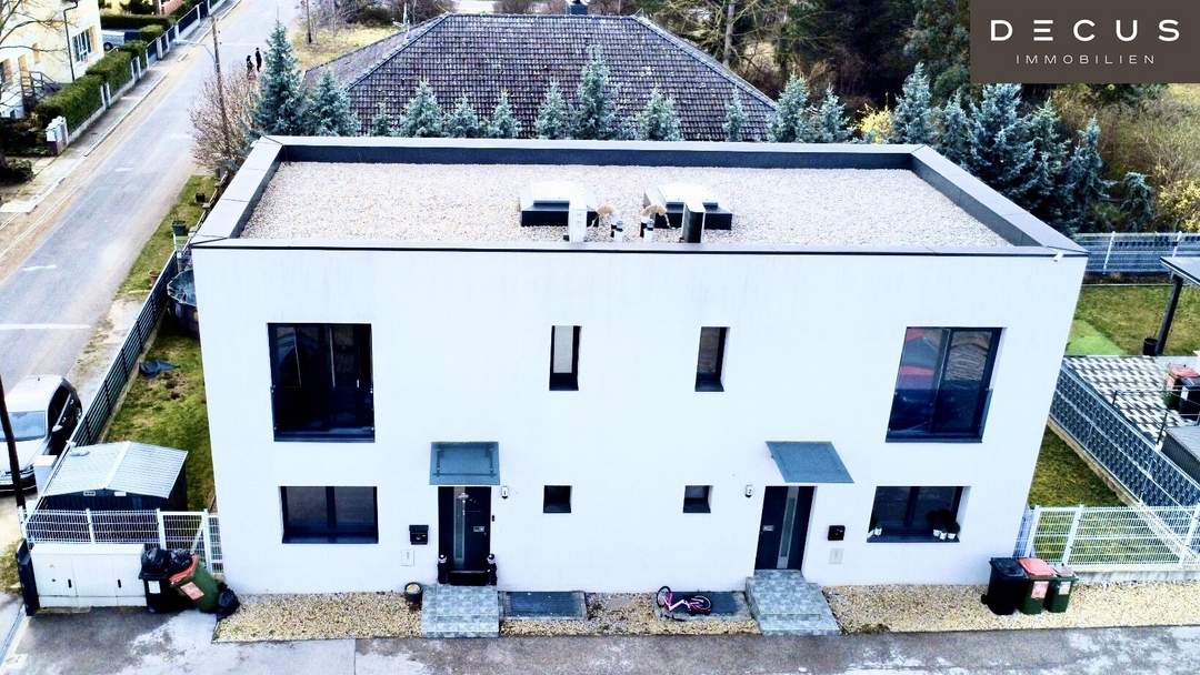 | Modernes Doppelhaus mit Garten und Terrasse | Ihr neues Zuhause in Strasshof an der Nordbahn | Großer Wohnkeller | Sonniger Eigengarten
