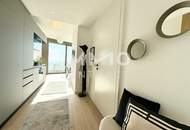 DANUBEFLATS: Liebenswertes Studio mit fantastischem Balkon (Doorman, Gym, Spa, Pool, Lounges)