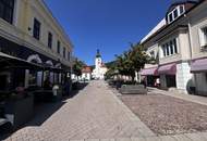 "Stadtcafe Purkersdorf in der Passage direkt an der Fußgängerzone"