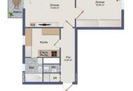 Gemütliche 2-Zimmer-Wohnung mit moderner Küche