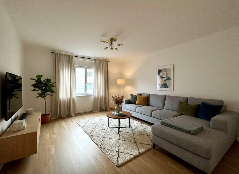 1180! Tolle 3-Zimmer Wohnung mit GARTEN + BALKON! Erstbezug nach Generalsanierung!