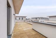 PROVISIONSFREI! Lichtdurchfluteter 4-Zimmer-Dachterrassentraum mit Fernblick | Zugang zur Terrasse von jedem Raum | Ideal für Familien und Freiheitsliebende | Sofort vermietbar