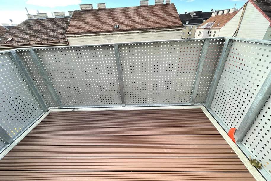 Süd-Balkon mit schönem Blick! Hochwertig ausgestattete Neubauwohnung!!, Wohnung-miete, 998,99,€, 1160 Wien 16., Ottakring