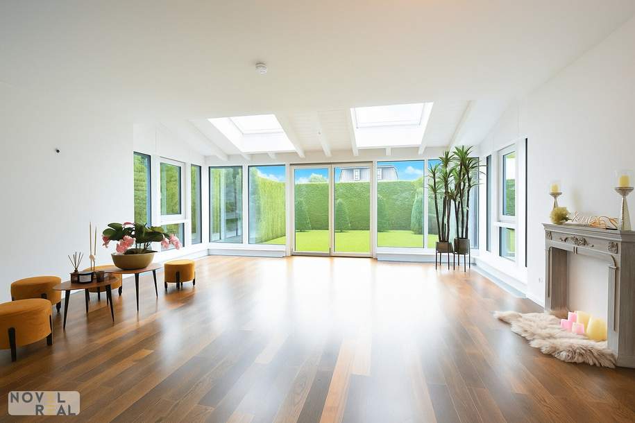 Geräumiges Einfamilienhaus mit Garten in Nussdorf und Blick in die Weingärten - 5 SZ und 4 Bäder, Haus-miete, 5.800,00,€, 1190 Wien 19., Döbling