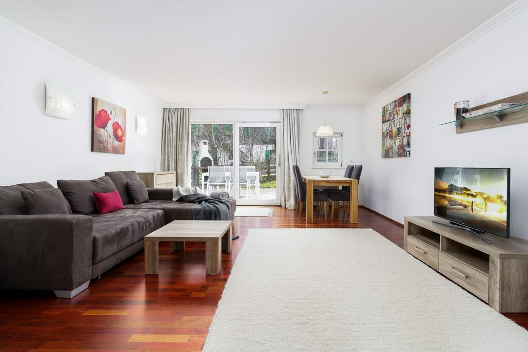 Gartenwohnung in Zentrumslage &amp; fußläufig zum Hahnenkamm