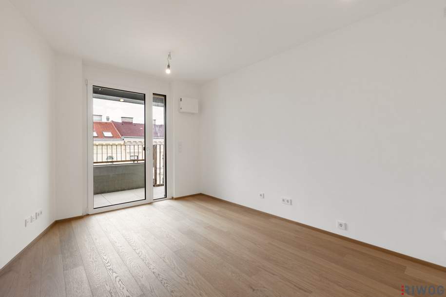 ERSTBEZUG mit Loggia | 2-Zimmer DG-Wohnung ohne Schrägen | Klimaanlage | Fernwärme | Fassadenbegrünung | TG-Stellplatz optional | Nachhaltiges Wohnbauprojekt, Wohnung-kauf, 312.400,€, 1170 Wien 17., Hernals