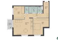 Wunderschöne 3-Zimmer Wohnung mit Balkon