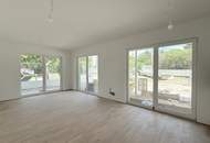 Erstbezug! Schöne Dreizimmerwohnung mit Garten