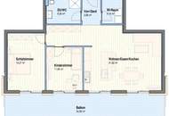 NEUBAU - Penthouse-Gefühl in großzügiger 3-Zimmer DG-Wohnung!