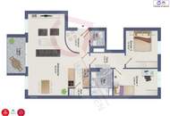 Urban leben, entspannt wohnen – helle Wohnung im beliebten 3. Bezirk mit Loggia