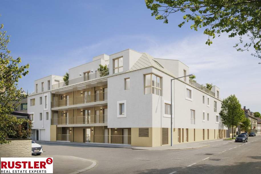 VINCENT | hofseitige 2-Zimmerwohnung mit großem Balkon | Fertigstellung 2025, Wohnung-kauf, 249.000,€, 1230 Wien 23., Liesing