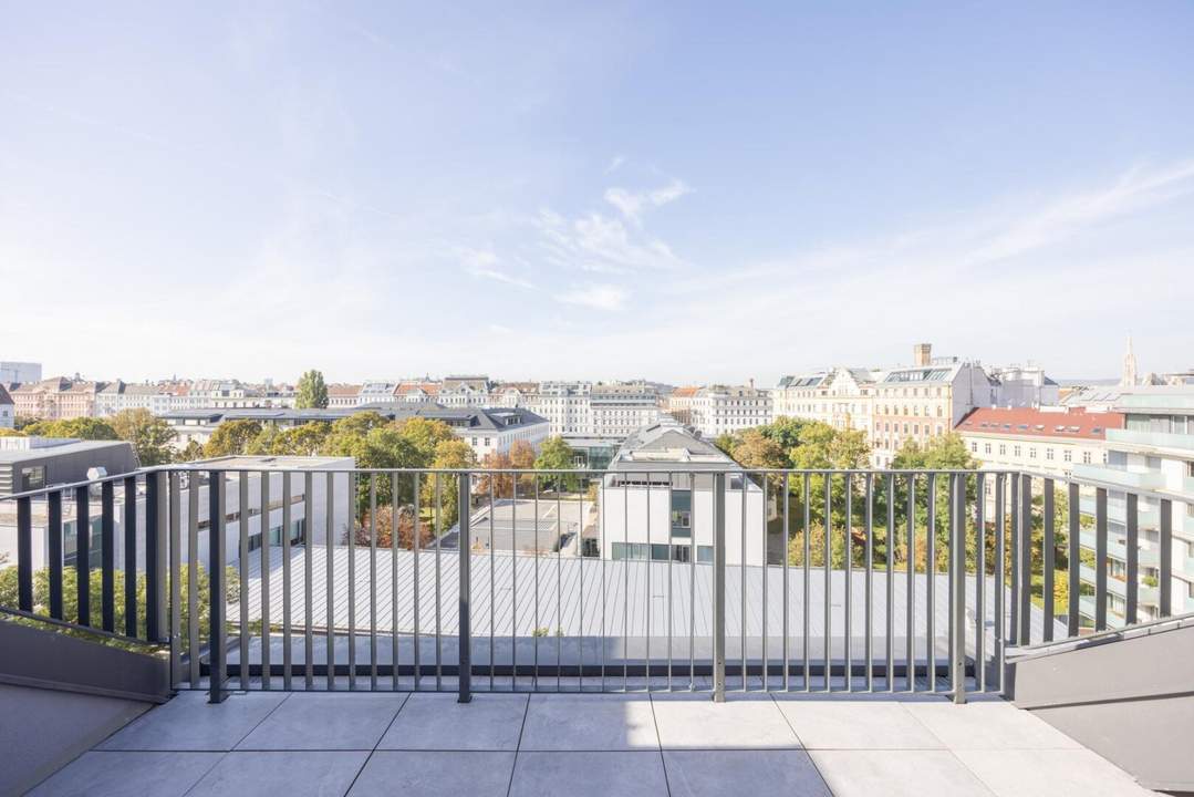 Nahe U3 Rochusgasse! 2-Zimmer-Maisonette mit exklusiver Dachterrasse zu vermieten!