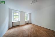 5-Zimmer-Altbauwohnung im schönen Gründerzeithaus im Stuwerviertel. Mit Balkon! Nähe Vorgartenmarkt.