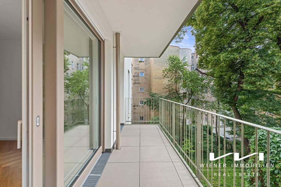 Neuwertige 3-Zimmer-Wohnung mit 2 Balkonen in zentraler Lage Wiens!, Wohnung-miete, 2.285,00,€, 1040 Wien 4., Wieden