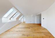 ERSTBEZUG - Lichtdurchflutete 4 Zimmer DG-Wohnung mit Terrasse in 1050 Wien