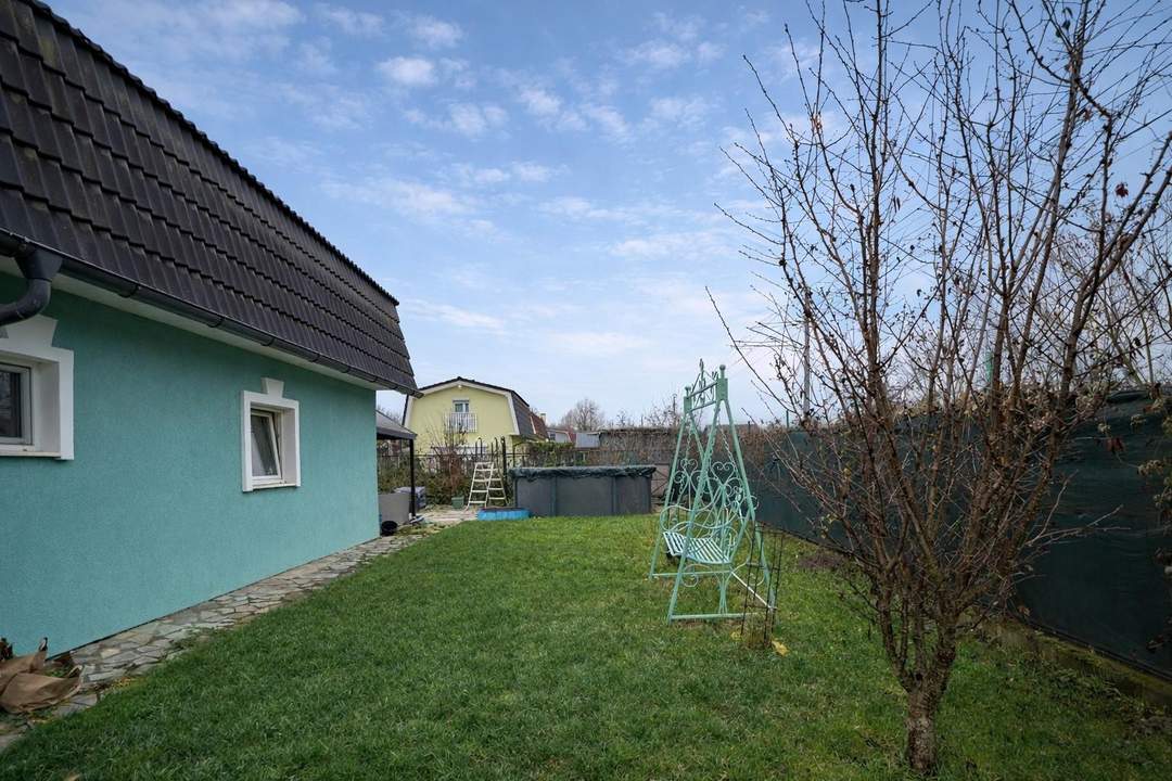 " Sonne, Blumen, Frühlingstart! - Kleingartenhaus in Stockerau "