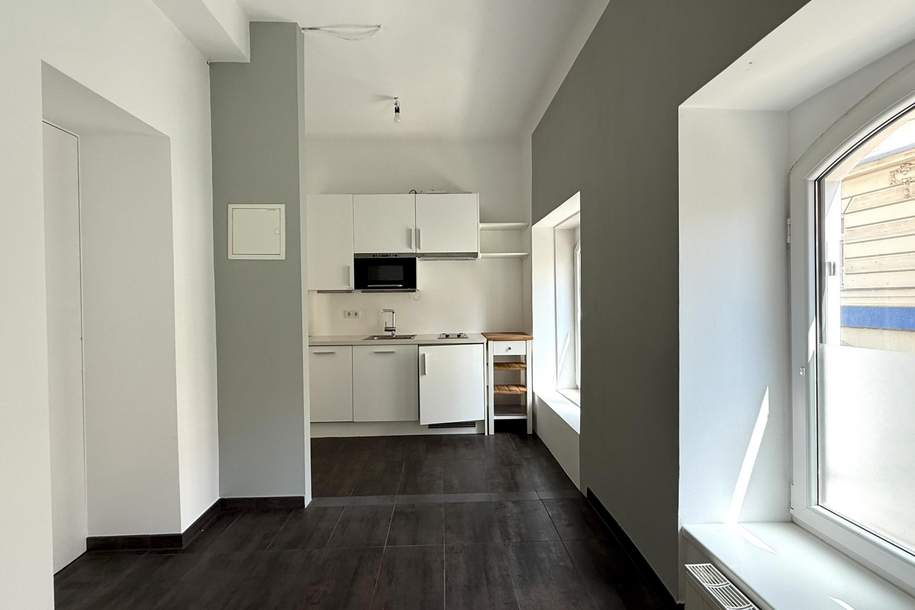 SPITTELBERG!!! Zentral begehbares Büro mit Loggia!!! Bei Bedarf Garage!!!, Gewerbeobjekt-miete, 1.775,79,€, 1070 Wien 7., Neubau