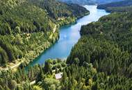 Naturidyll mit Seeblick – ehemalige Schule am Soboth-Stausee in Alleinlage mit viel Ruhe &amp; Raum