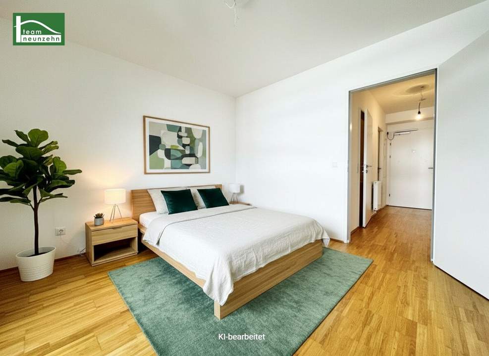 Gut geschnittene 3-Zimmer-Wohnung mit weitläufigen Balkon - Ihr neues Zuhause in der Green City!