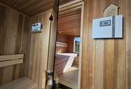 Neuwertige Doppelhaushälfte mit Gartenparadies, Pool, Sauna, im Villenviertel beim Wasserwald