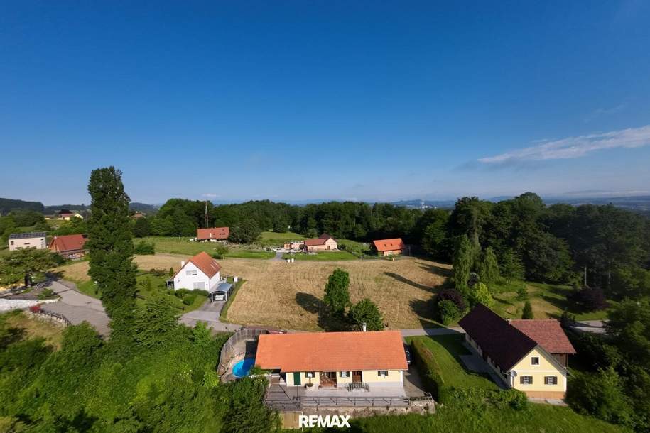 Wohnen wo andere Urlaub machen - Grundstücke am Graßnitzberg in ruhiger Lage zu verkaufen, Grund und Boden-kauf, 116.000,€, 8472 Leibnitz