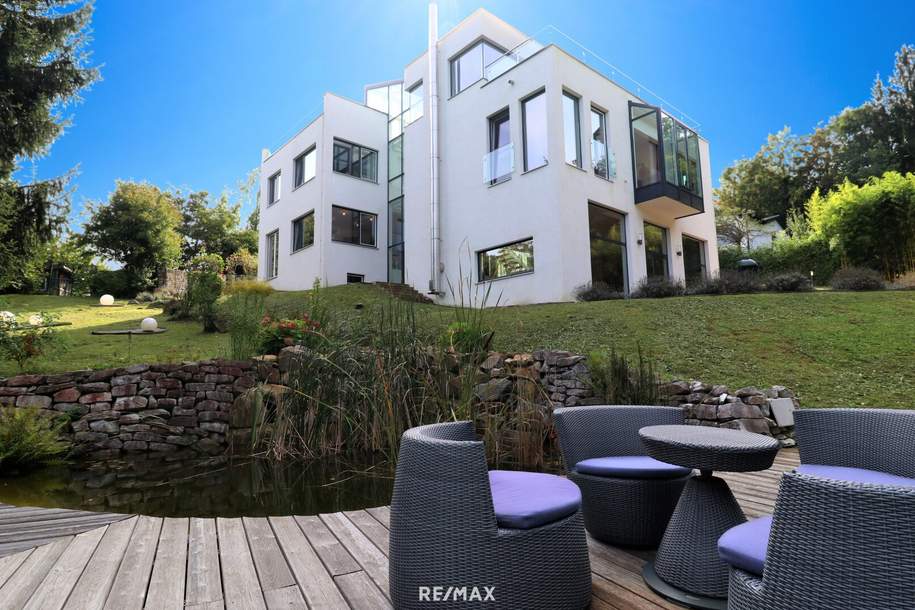 Exklusives Architektenhaus in idyllischer Lage bei Eichgraben, Haus-kauf, 1.790.000,€, 3032 Sankt Pölten(Land)