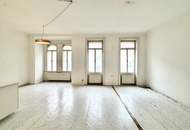 Südwestseitiger Altbau nächst Neubaugase und Burggasse! Kleiner Balkon in ruhigen Innenhof!